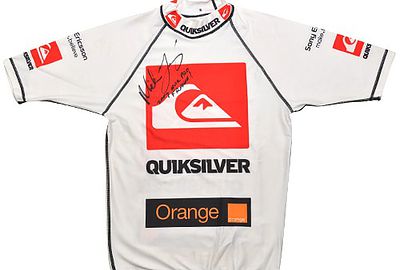 autographed competition jersey